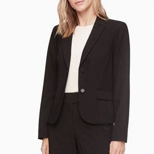 Calvin Klein Black Suit Jacket/Blazer